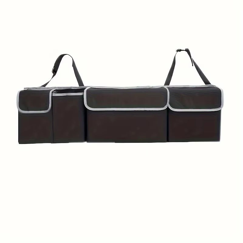 Versatile Oxford Cloth Car Trunk Storage Bag Rear Seat Back Hanging Vehicle Organizer Box for Automobile Interior