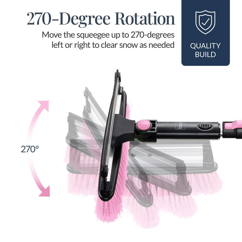 Best Choice Products 39 Extendable Snow Brush with Squeegee & Ice Scraper, Auto Snow Brush, Auto Ice Scraper"